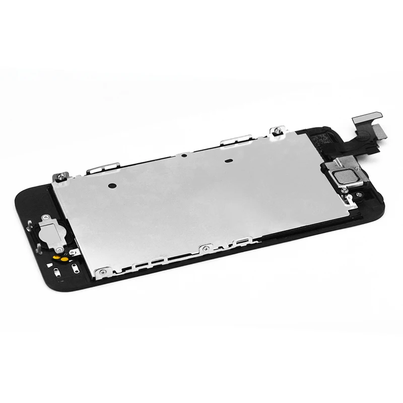 Заводская цена полный набор LCD для iPhone 5 5C 5S ЖК дисплей кнопка домой + фронтальная