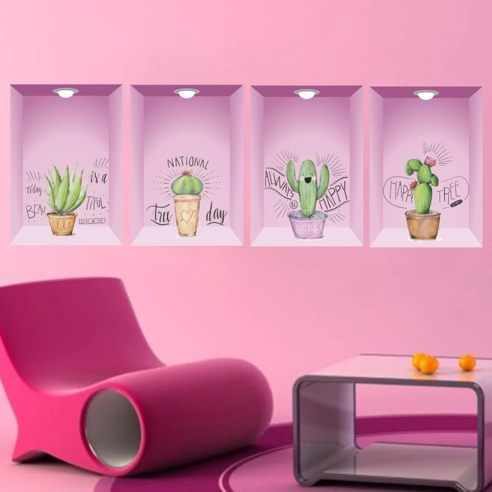 

% garden plant bonsai flower butterfly wall stickers home decor living room kitchen pvc wall decals diy mural art decoration