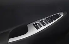 BBQ@FUKA 4pcs ABS Matt interior door cover armrest trim For Hyundai Tucson 2016 Car cover