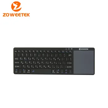 

Zoweetek K12BT-1 Ultra Slim Wireless Hebrew Bluetooth Keyboard Touch Pad Thin Light Portable for Android 3.0 Windows XP 7 8