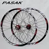 MTB mountain bike bicycle CNC hollow front 2 rear 4 sealed bearings hub 26 disc wheels wheelset rim 27.5 29 ► Photo 1/4