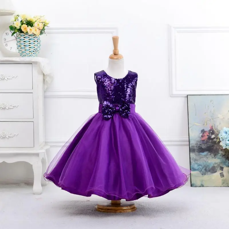 

2017 Girls Dresses Children Ball Gown Princess Wedding Party Girl Dress for Girls Clothes Summer kids tutu dress High Quality