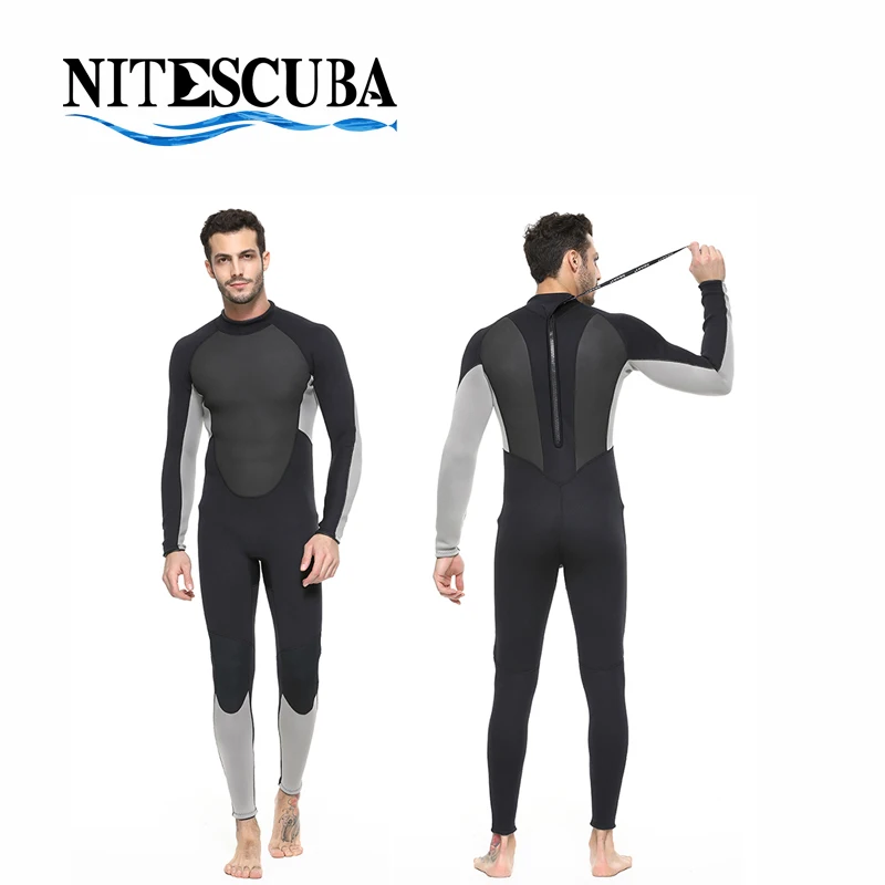 

NiteScuba Diving 3mm wetsuit one- piece for underwater photography male divers snorkeling accessories