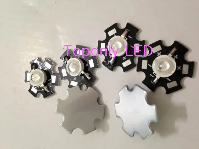 

1w green traffic led diode bulb lamp with star pcb for DIY 520-530nm DC3.0-3.4v 80-90LM 1000pcs/Lot promotion DHL free shipping