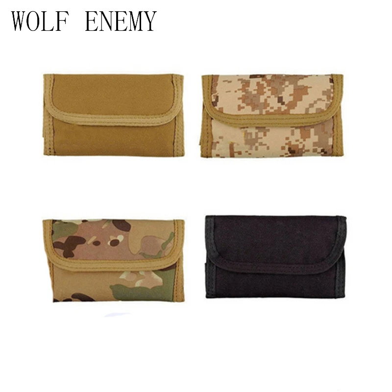 

CORDURA Waterproof Nylon Pouch EDC Tactical Wallet Travel Card Wallets Outdoor Sport Money Keychain Wallet