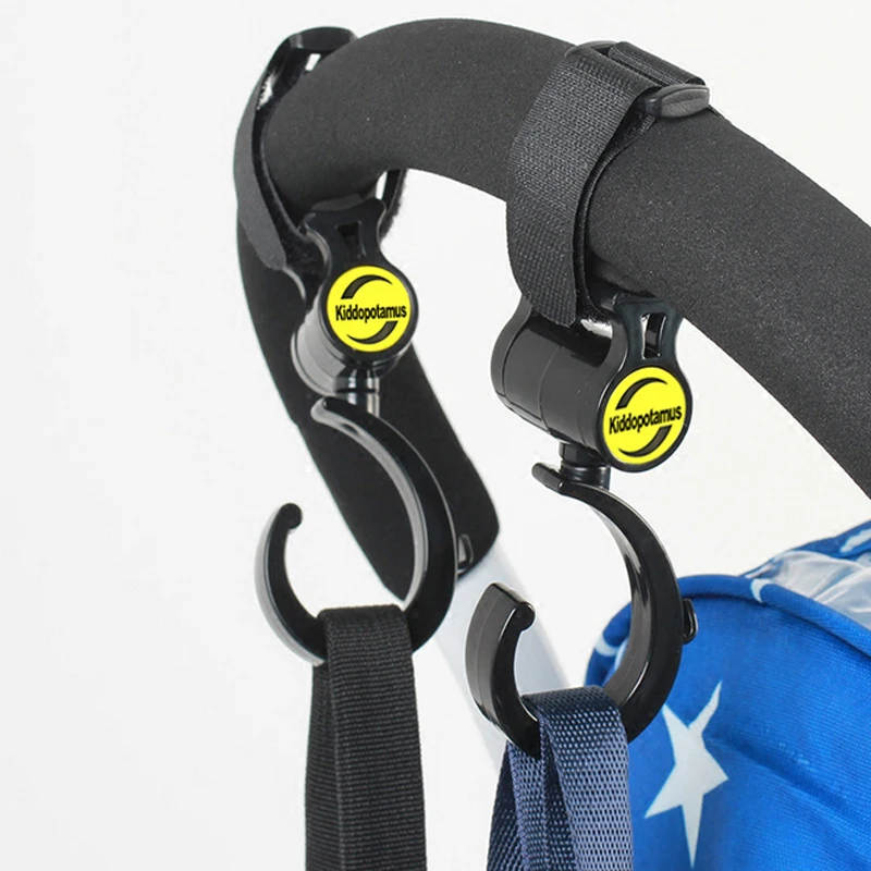 2 шт./лот аксессуары для детской коляски многофункциональная детская коляска черный пластиковый крючок ATRQ0234