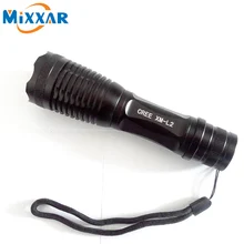 zk50 CREE XM-L2 4500LM lumens LED Flashlight Zoomable T6 LED torch lantern Super Bright Waterproof Portable flashlight Lamp