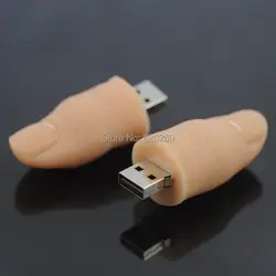 Горячая мультфильм пальцев модель 4 ГБ 8 ГБ 16 ГБ 32 ГБ 64 ГБ USB flash, USB 2,0 флэш-памяти Memory Stick Drive Thumb/флэш-накопитель подарок, дропшиппинг