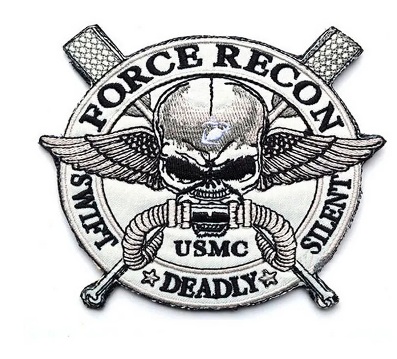 usmc force recon swift silent deadly patch usmc stick on usmc force recon swift silent deadly patch usmc stick on