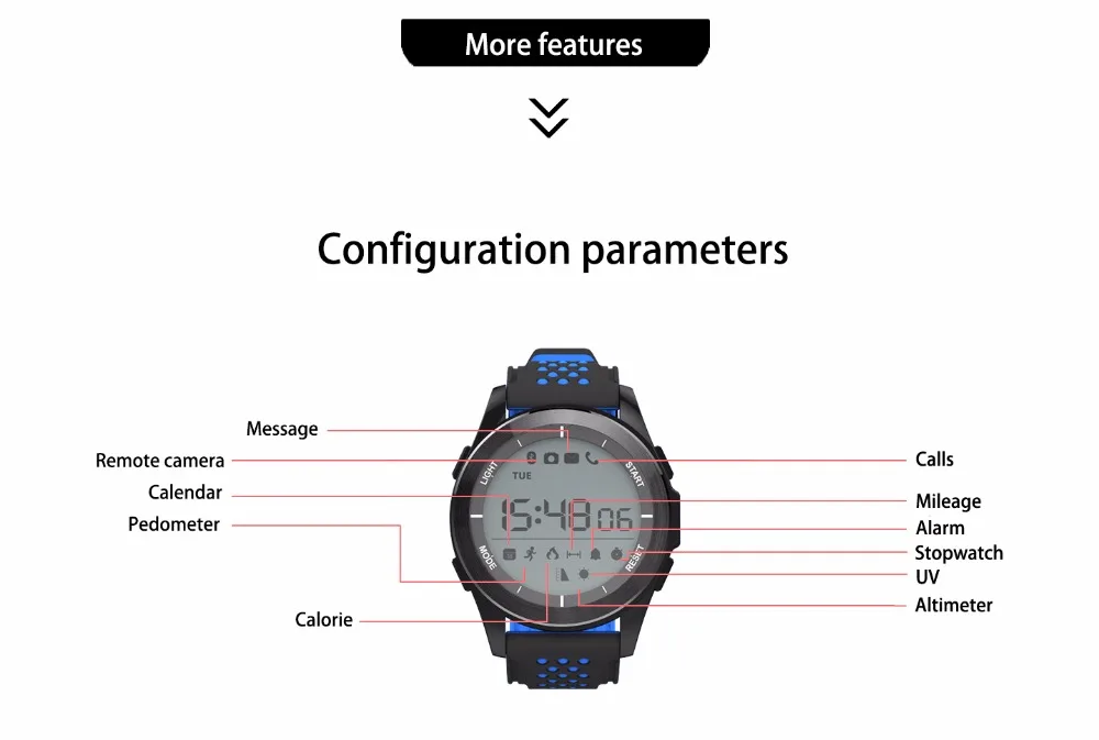 DTNO.1 F3 Smart Watch for Sports Health tracker (12)