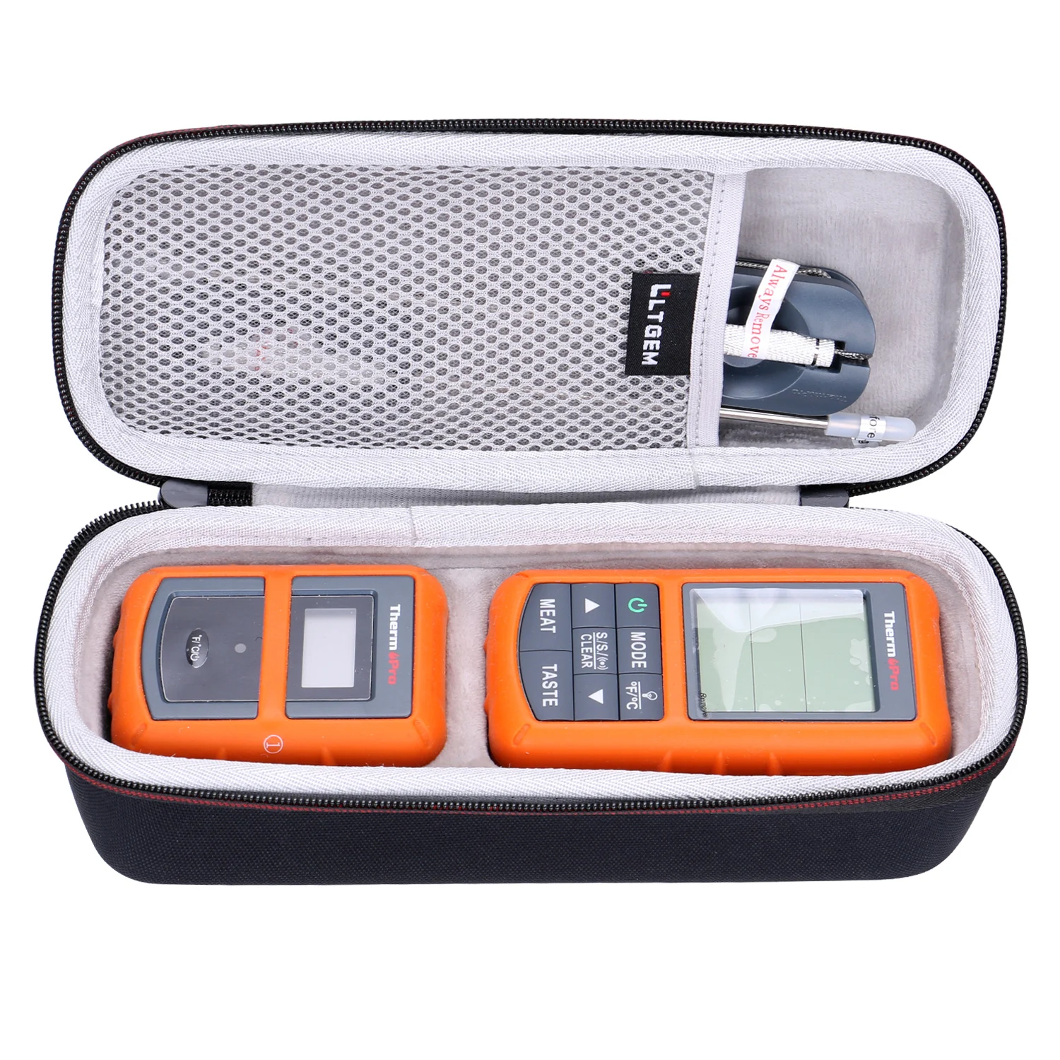 ThermoPro TP99 Hard Carrying Case Storage Bag for TP-20, TP-08S, TP-07  Wireless Remote Digital Cooking Food Meat Thermometer, Shockproof  Waterproof