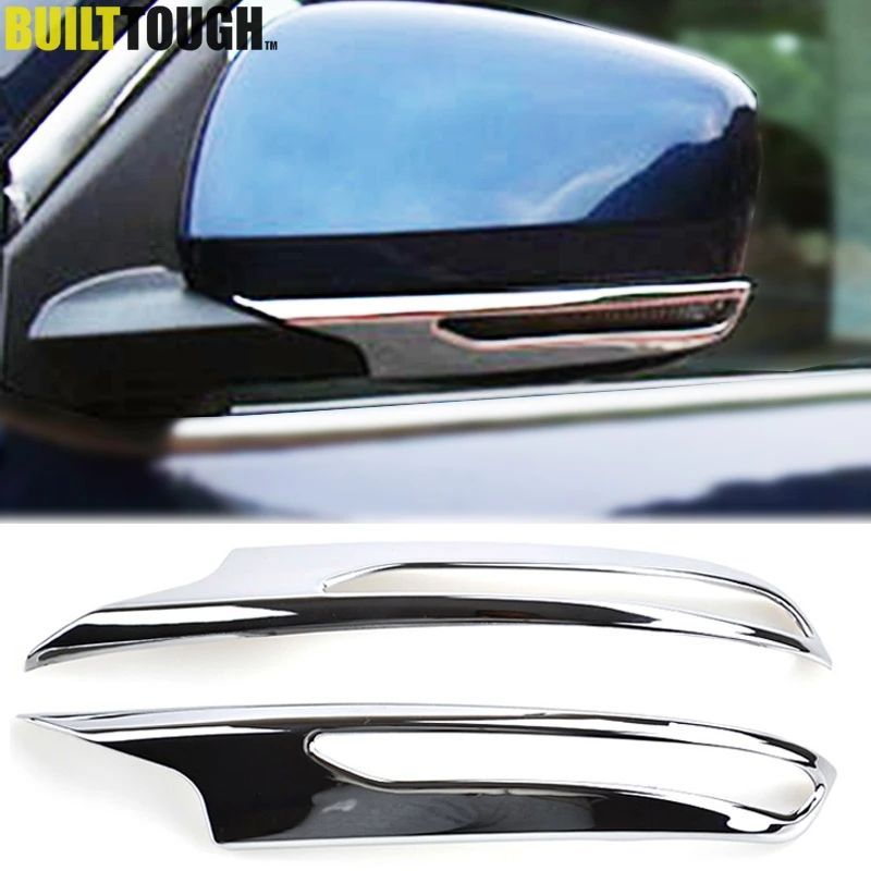 

For Renault Kadjar 2015 2016 2017 2018 Chrome Side Door Rear View Mirror Strip Cover Molding Protector Overlay Trim Car Styling