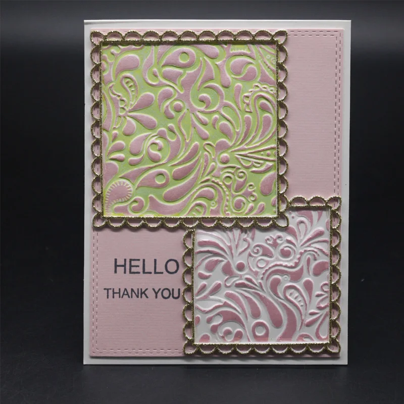 

2019 new arrival scrapbook DIY paper-cutting mold scraping plastic embossed clip size 12.3 * 17.5cm