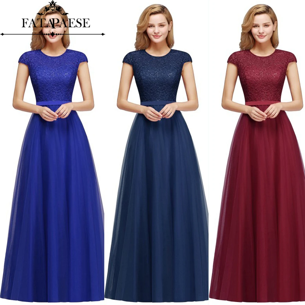Babyonlinedress Бордовый Зеленый Кружева Вечерние платья Длинные 2019 Формальные тюлевые