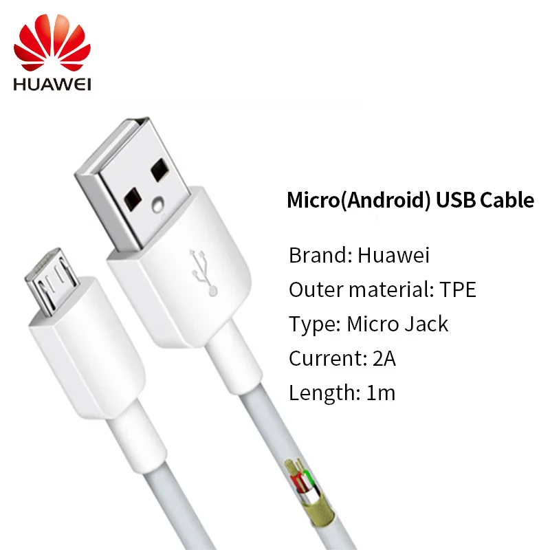 huawei бренд Micro USB кабель для быстрой зарядки 2A Android телефон зарядное устройство Microusb кабель для передачи данных для huawei samsung Xiaomi