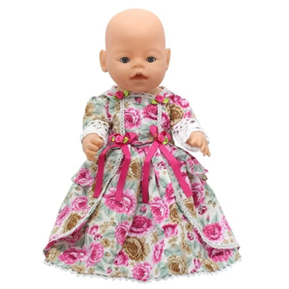 1PCS Free Shipping Doll Clothes Wear fit 43cm Baby Born zapf Children best Birthday Gift Christmas