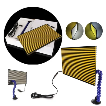

WHDZ PDR Strip Line Board Reflective Board PDR Light Lamp PDR Light for Dent Detection Hail Damage Repair with Ajustment Holder