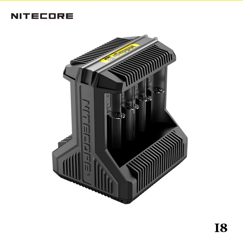 

Nitecore I8 8 Slots Overtime Prevention 12V AA AAA 18650 Battery Intelligent Charger Module with DV DT Charging Function