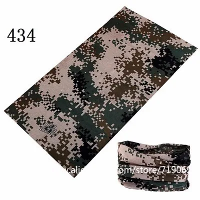 Military Army Camouflage Series pattern Bandanas Sports Ride Bicycle Motorcycle Turban Magic Headband Veil Scarf hair scarf for men
