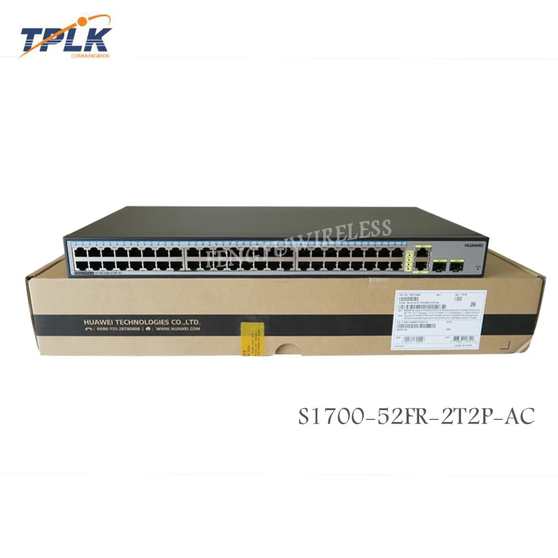 Высококачественный оригинальный коммутатор серии Hua wei S1700 48 портов S1700-52FR-2T2P-AC SFP