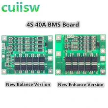 4S 40A Li-ion Lithium Battery Protection Board 18650 Charger PCB BMS For Drill Motor 14.8V 16.8V Enhance/Balance