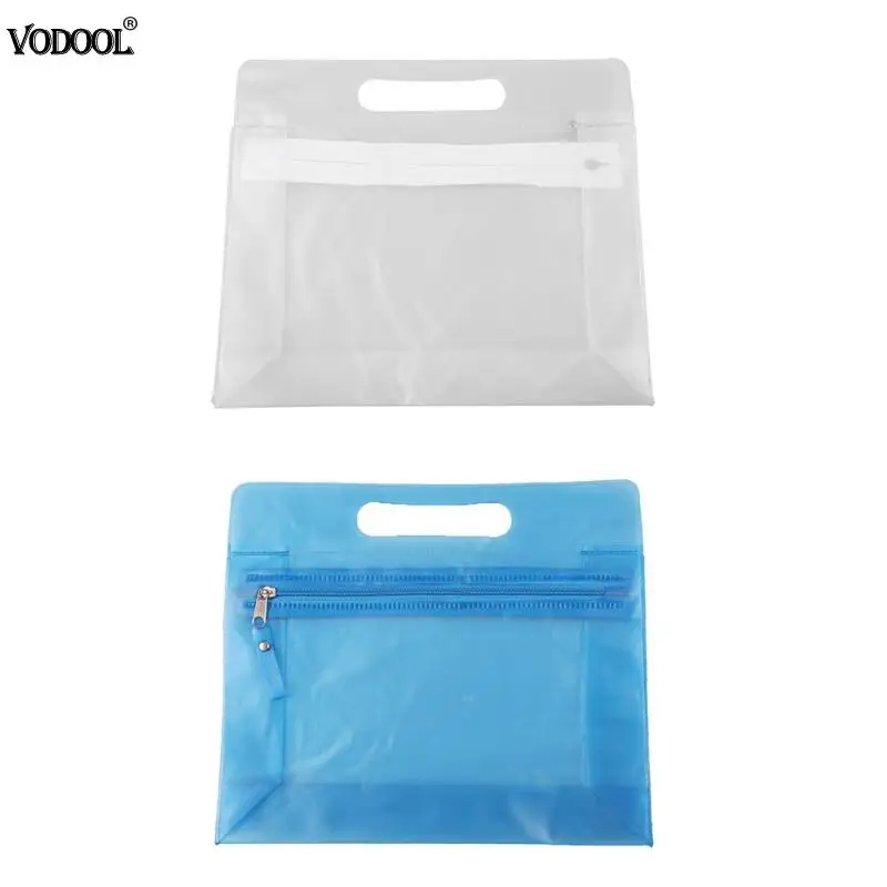 

PVC File Holder Bag Filing Products Bag Zipper Documentos Binder Cosmetic Storage Ziplock Packing Hand Bags Gift Stationery Gift