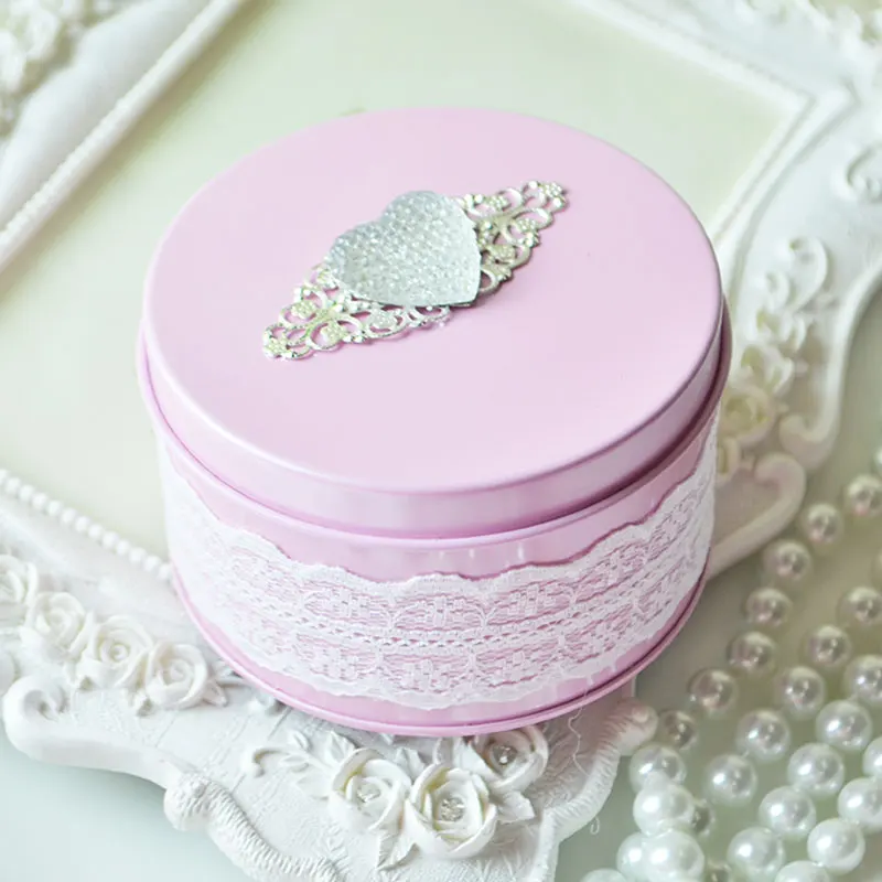 

12 pcs/lot Mini Metal Tin Box Container Christmas Gift, Romantic Candy Boxes for Wedding Party Tea Storage Organizer Case