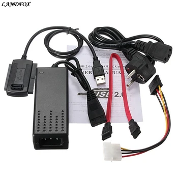 

USB 2.0 to SATA IDE Hard Drive Cable for HD HDD Adapter W Power