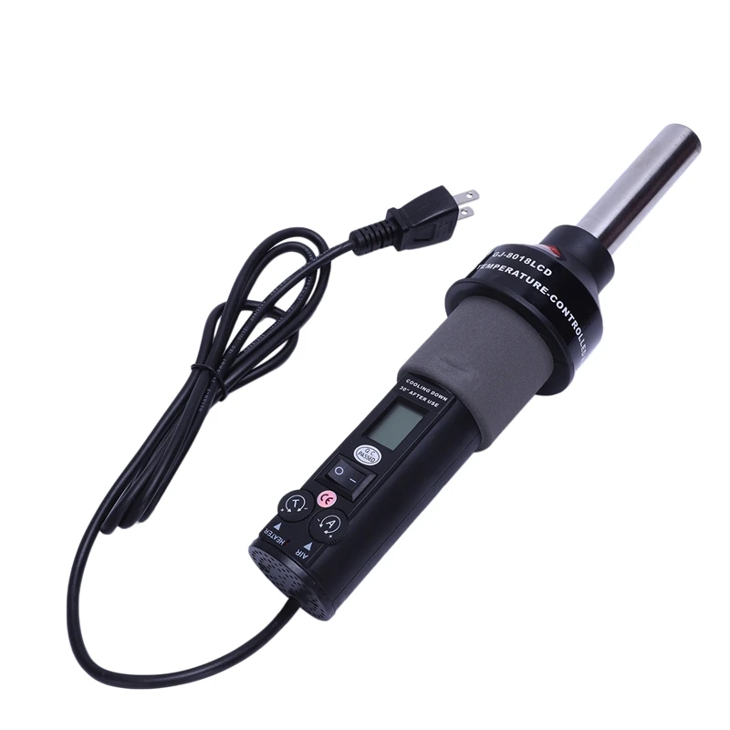 

Us Plug,110V 450W 450 Degree Lcd Adjustable Electronic Heat Hot Air 8018Lcd Desoldering Soldering Station+Electric Soldering I