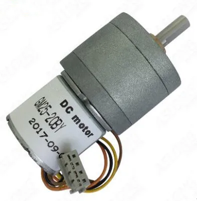 

GM25-20BY Reduction 2 Phase 4 Line Stepper Motor Slow Speed Micro Stepper Motor 12V (D Shaft)