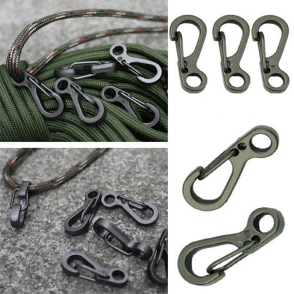 Titanium Snap Spring Hook for Climbing Hiking Camping Carabiners Clasps Hardware Titanium Snap Spring Hook for Climbing Hiking Camping Carabiners Clasps Hardware