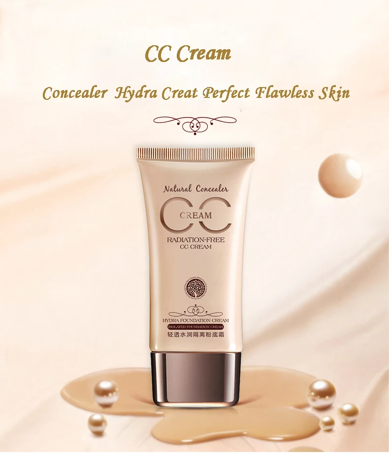 

Miss Rose Balm Makeup CC BB cream natural moisturizing cream upgrade nude makeup Concealer strong foundation BB CC Cream Primer