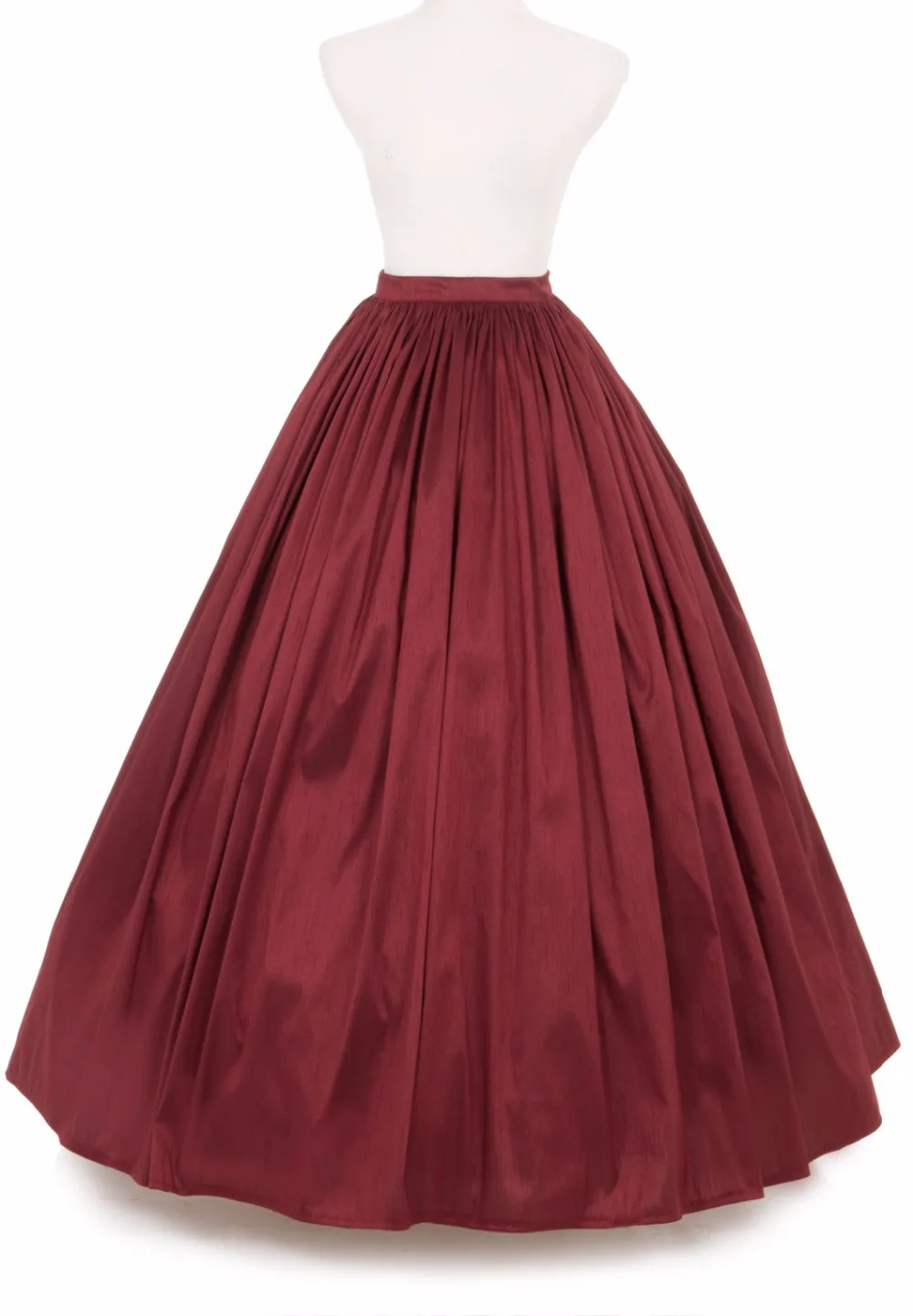 Dupioni Civil War Styled Skirt