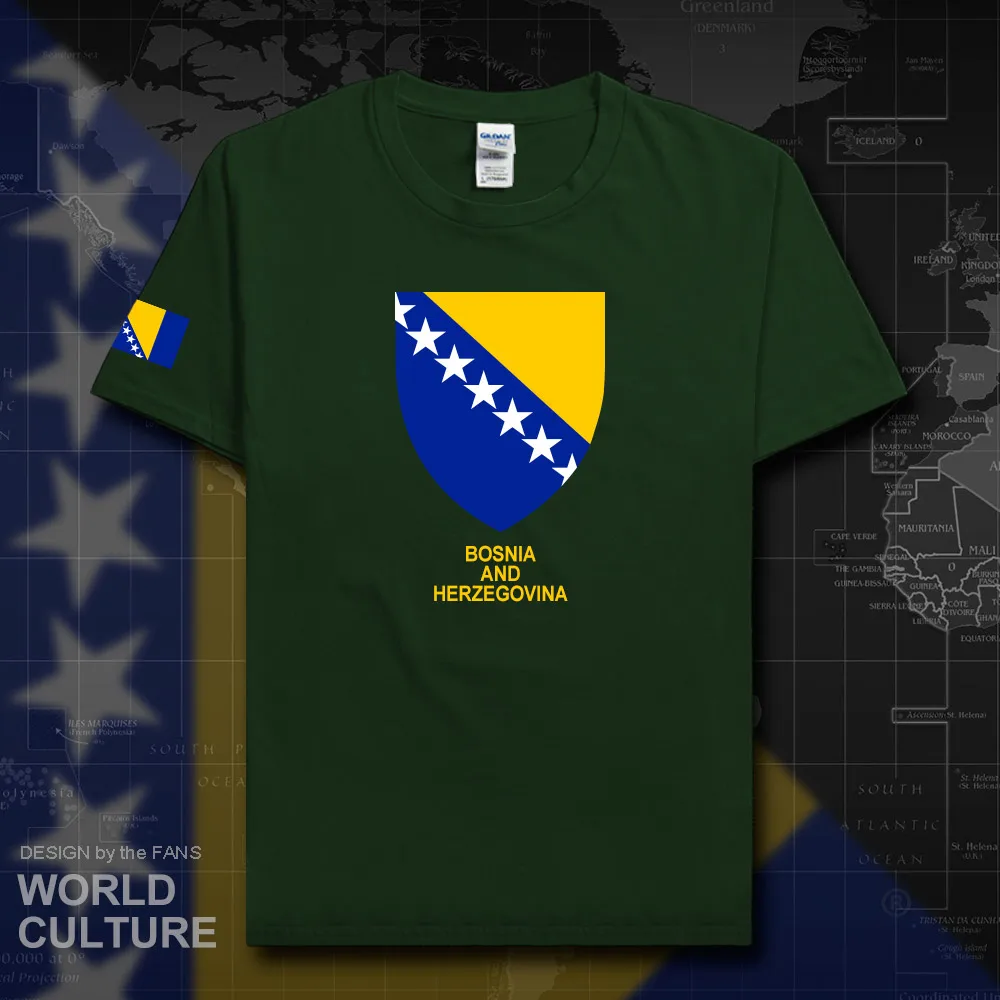 

Bosnia and Herzegovina men t shirts 2018 jerseys nation team 100% cotton t-shirt clothing tees BIH Bosnian Herzegovinian new 20