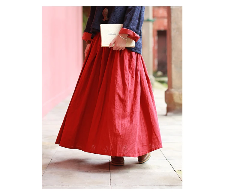 linen skirt (9)