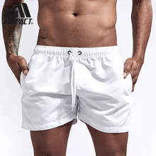 Aimpact быстросохнущие пляжные шорты для мужчин, летние повседневные пляжные шорты для серфинга, плавания, мужские шорты для пробежек, пробежек, плавания, AM2166