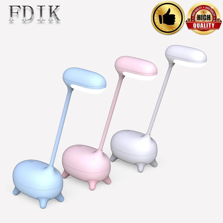 

LED Table lamp USB LED Desk lamp 7W Touch 3 Modes Reading book Light Energy saving Eye Protection Study lamp Three color
