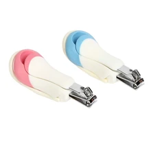 Безопасная машинка для стрижки ногтей для маленьких детей, милое антизажимное мясо с лупой, триммер для собак Уход за детскими ногтями