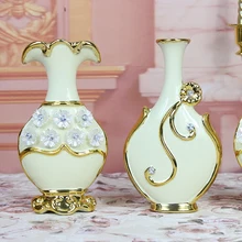 Цветочная ваза европейской современной моды домашнего интерьера минималистский декор керамическая ваза цветочное украшение комнаты Джейн