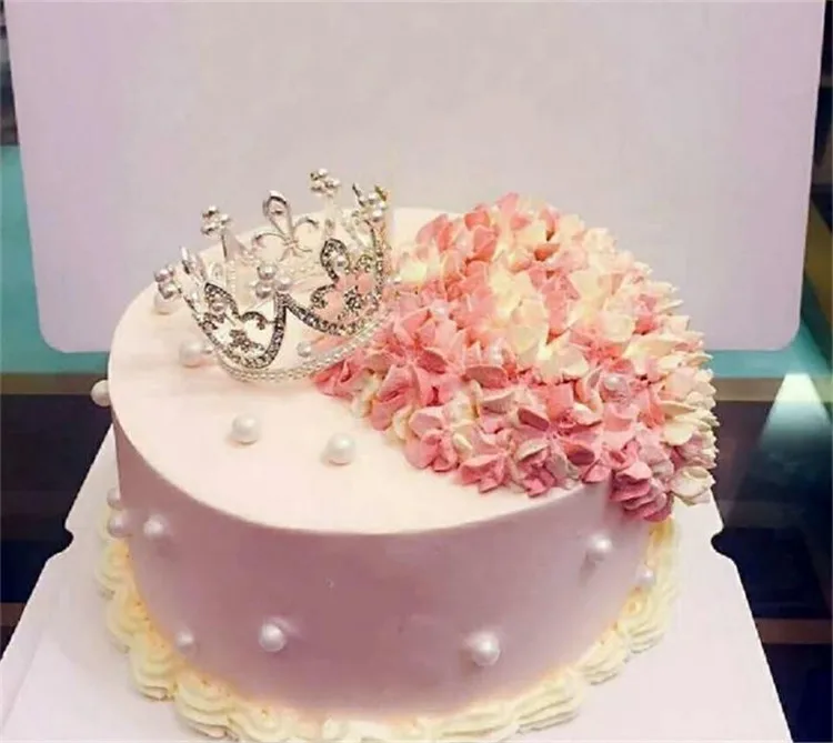 Mini Princess Crown ulang tahun dekorasi kue ulang tahun 