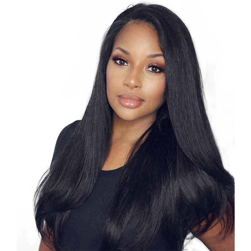 Human hair full lace wigs