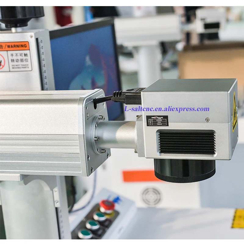  3d color printed fiber laser marking machine for metal/plastic/tag/key chains/pen