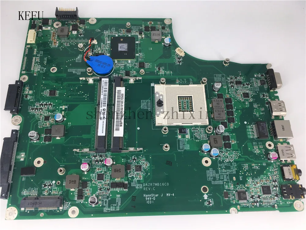 Материнская плата для ноутбука acer Aspire 5820 5820T 5820TG MBPYF06001 MB. Pyf06001 DAZR7MB16C0