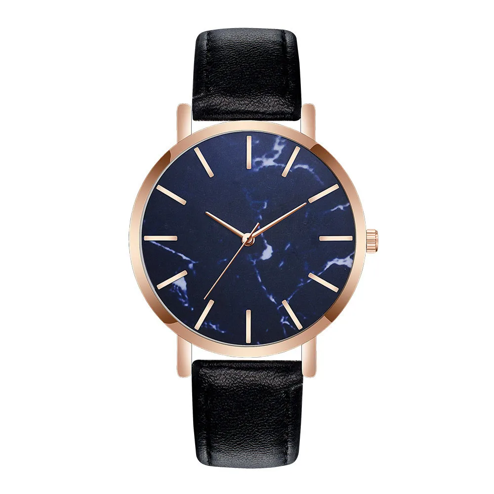 

2018 New fashion Men Leather Band Watch Analog Quartz Round Wrist Watch Watches relogio masculino reloj hombre montre Clock Saat