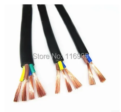 

2METERS retardant / sheathed cable / RVV / 2/3/4 core 0.75MM2 outdoor power wire / waterproof / wear-resistant / copper