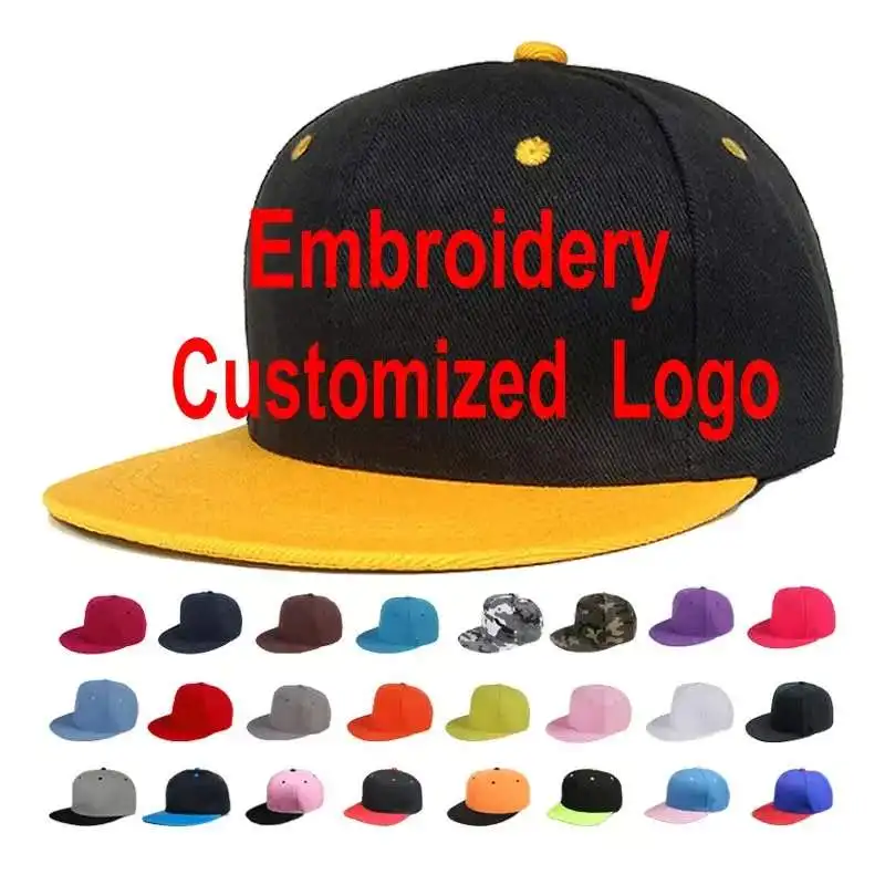 

Embroidery Custom-made Logo DIY Cap Cotton Famous Brand Print Letters Sport Running Baseball Cap Men Women Hip-hop Snapback Hat
