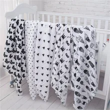100 font b Organic b font Cotton Muslin font b Swaddle b font Blanket Heart Cross