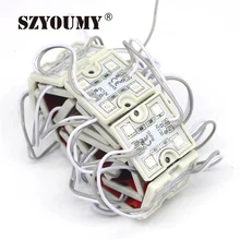 SZYOUMY 10000 шт. холодный теплый белый 4 Светодиодный модуль 5050 4 SMD светодиодный свет 12 В водонепроницаемый