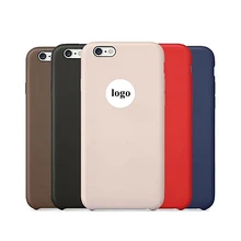 

Vilivan Silicone phone case for iphone X case Have Logo cover For iPhone 7 8 Plus Cases For iPhone 8 Back Cover For IPhone 6 6S