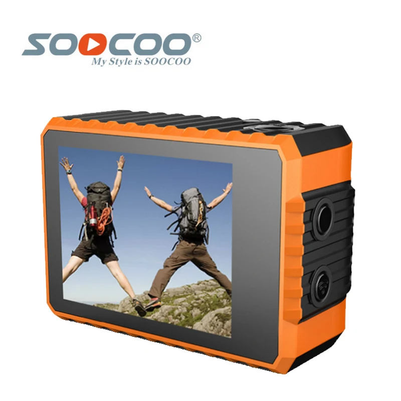 SOOCOO S100 2,0 экран с разрешением 4 K Wifi Экшн-камера, спортивные DV с водонепроницаемым чехлом и возможностью погружения на глубину до 30 м